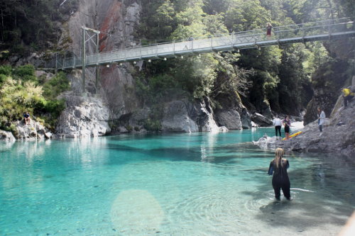 Explore the Blue Pools